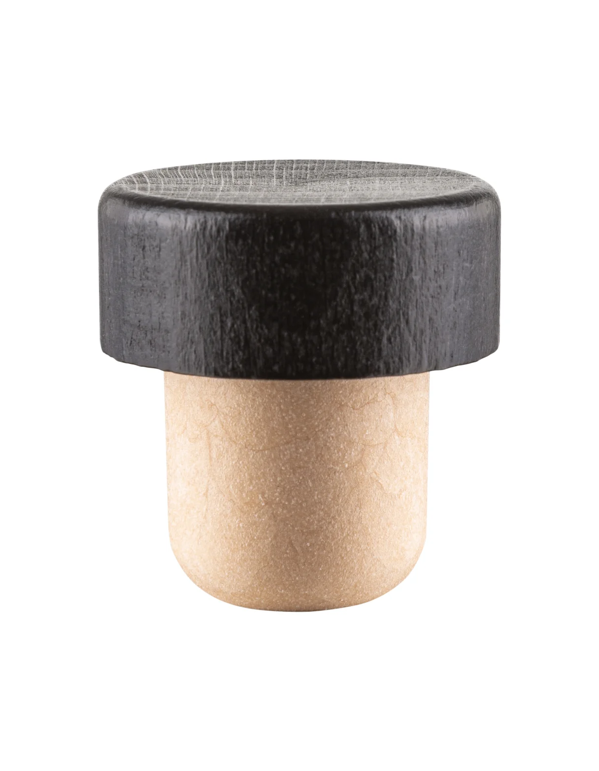 Synthetic Wood T-shape Black