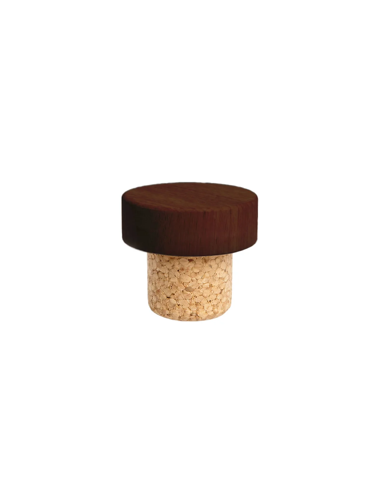 Micro Wood T-shape Brown