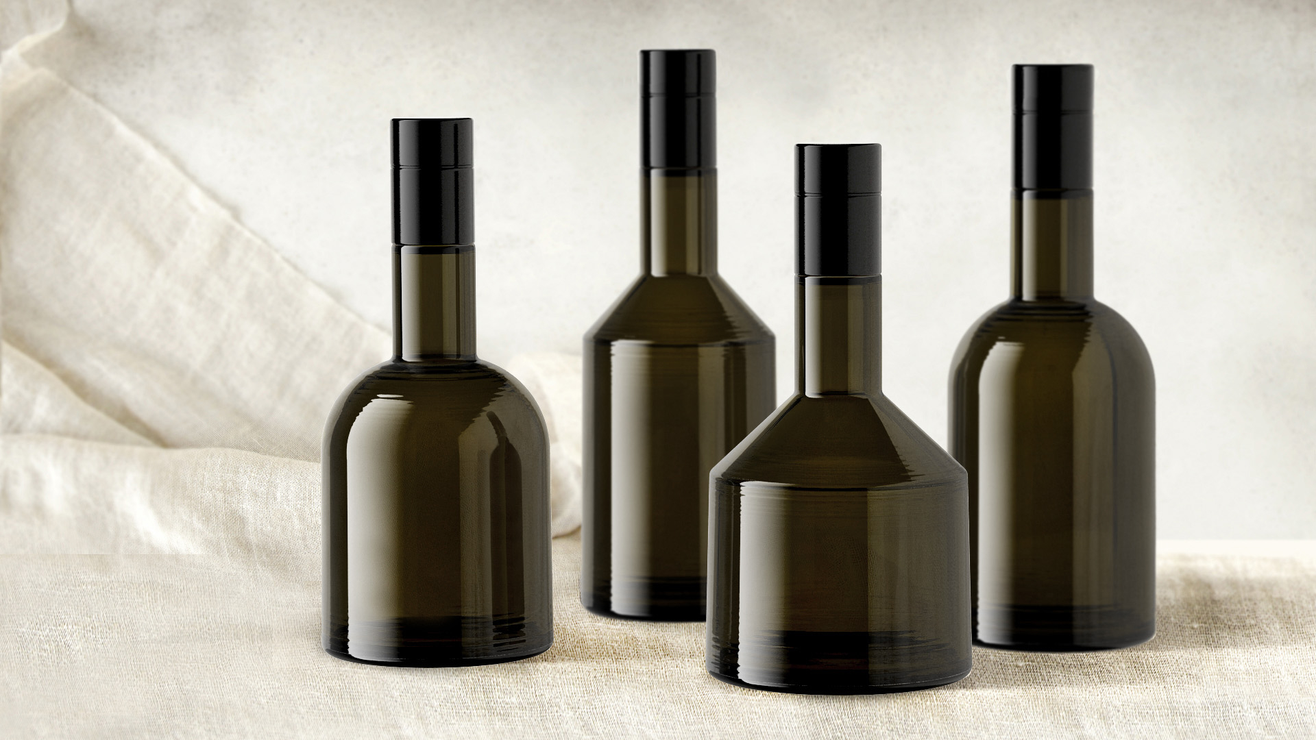 Serenity, texturas True-Skin para aceite de oliva