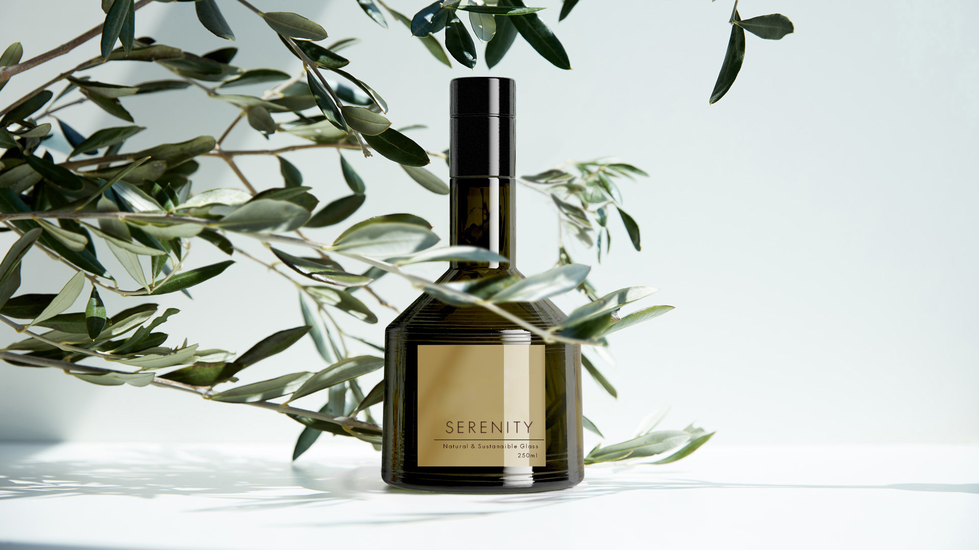 Serenity, texturas True-Skin para aceite de oliva